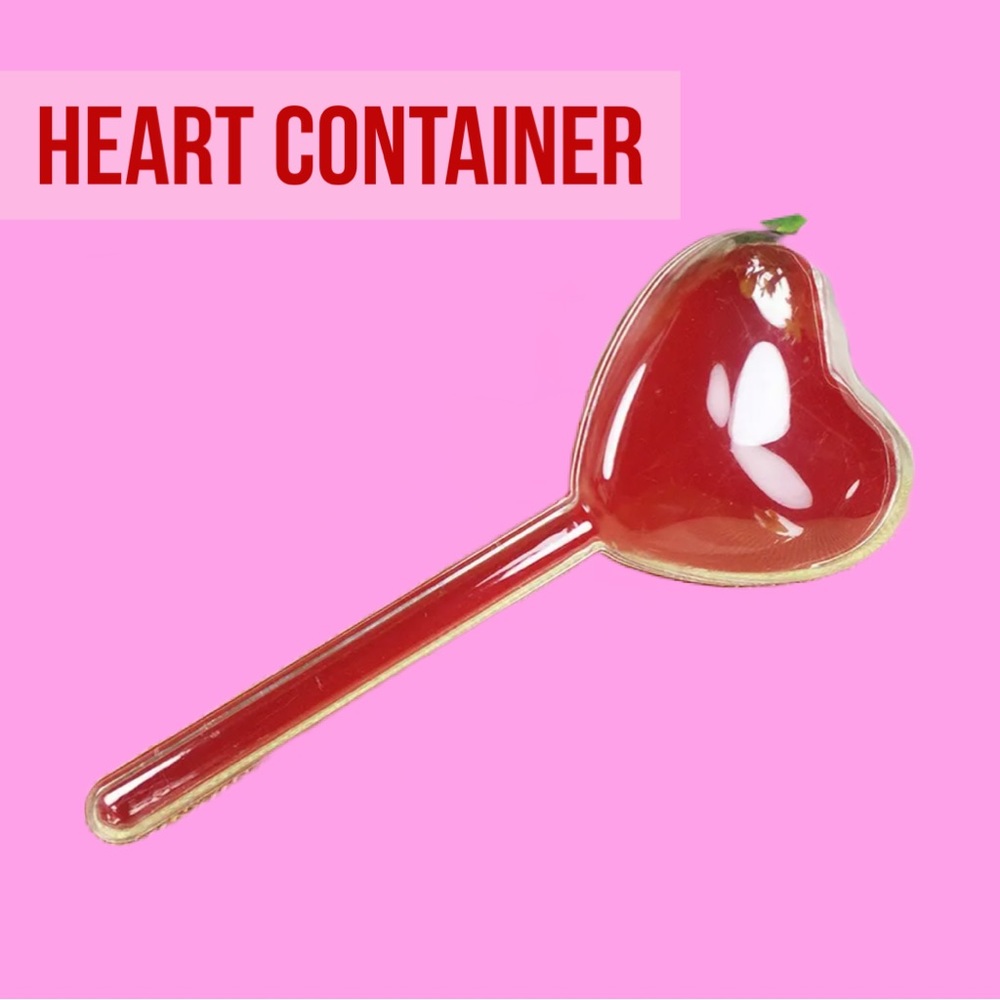 Heart-shaped valentine Lollipop Shape Candy Boxes RED